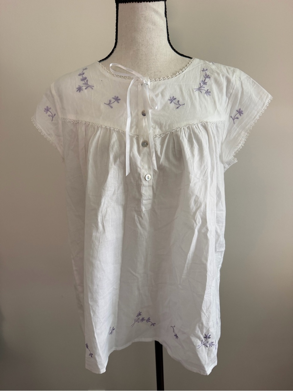 Vintage Victoriana Top - Picture 2 of 9